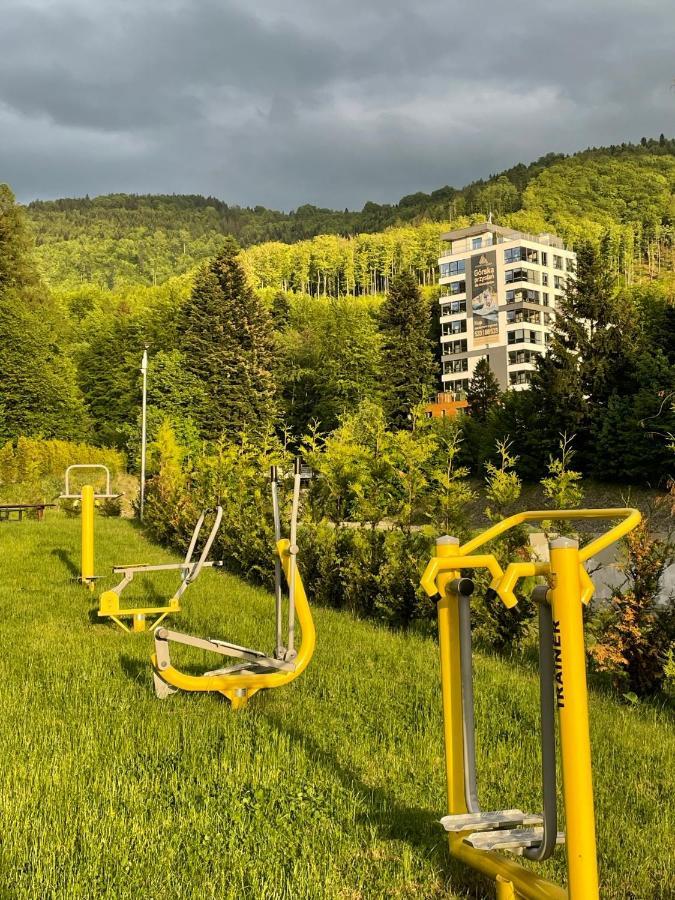 Apartament Kurort Kozubnik - Taras Nad Potokiem Porąbka Kültér fotó