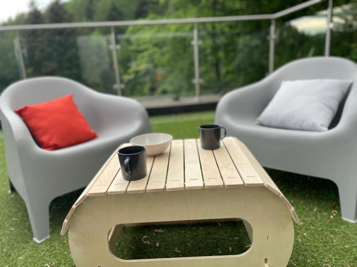 Apartament Kurort Kozubnik - Taras Nad Potokiem Porąbka Kültér fotó