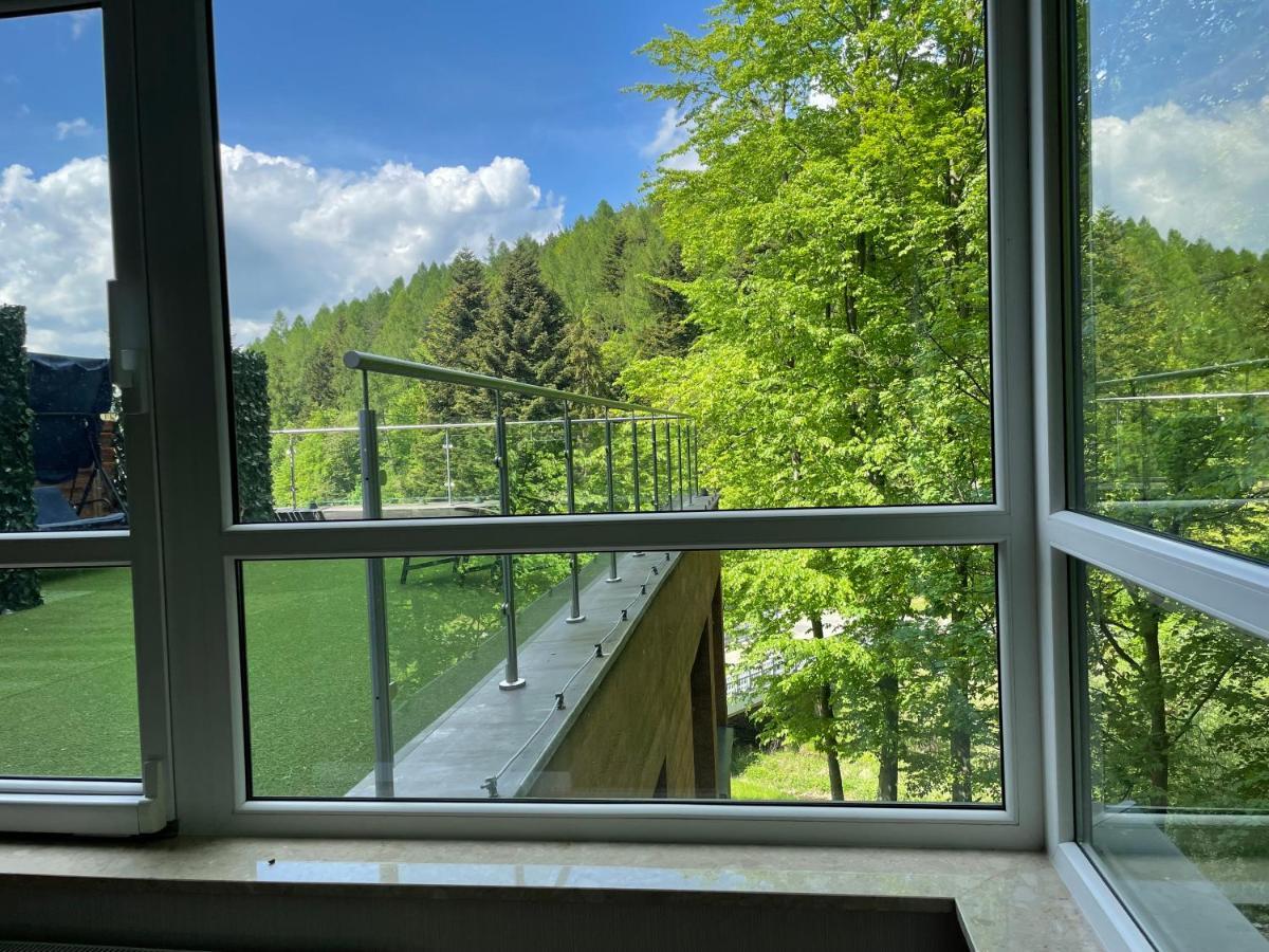 Apartament Kurort Kozubnik - Taras Nad Potokiem Porąbka Kültér fotó